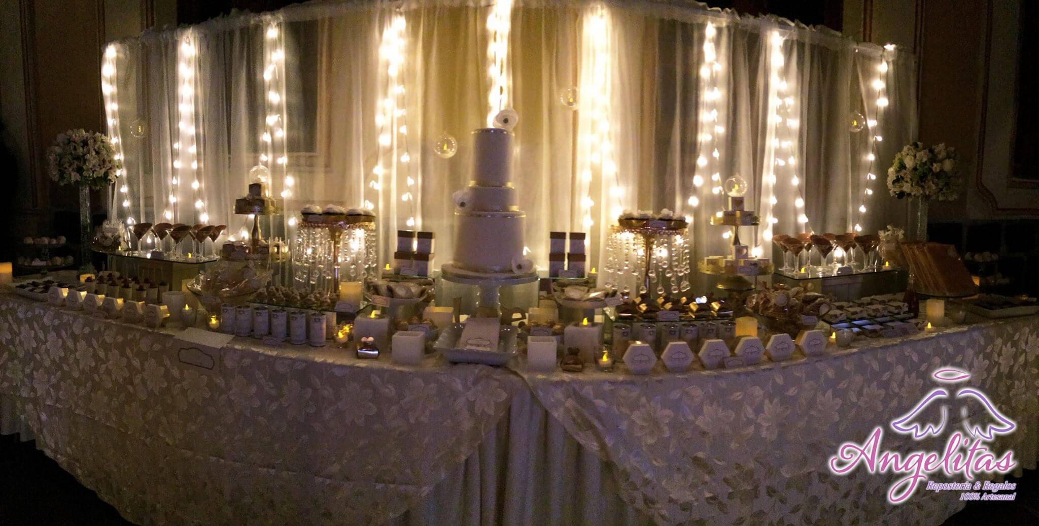 Mesa de Dulces Boda Salón Angelitas